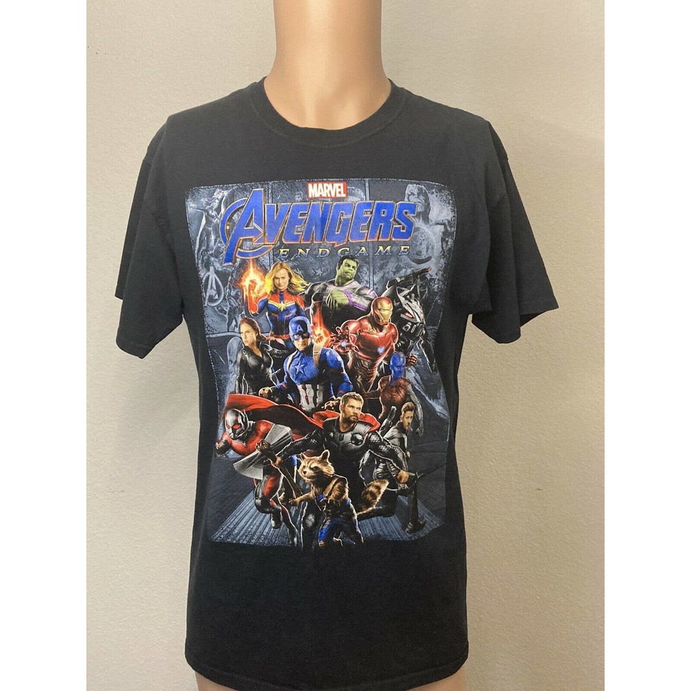 Marvel Avengers Endgame Movie Poster Shirt Medium